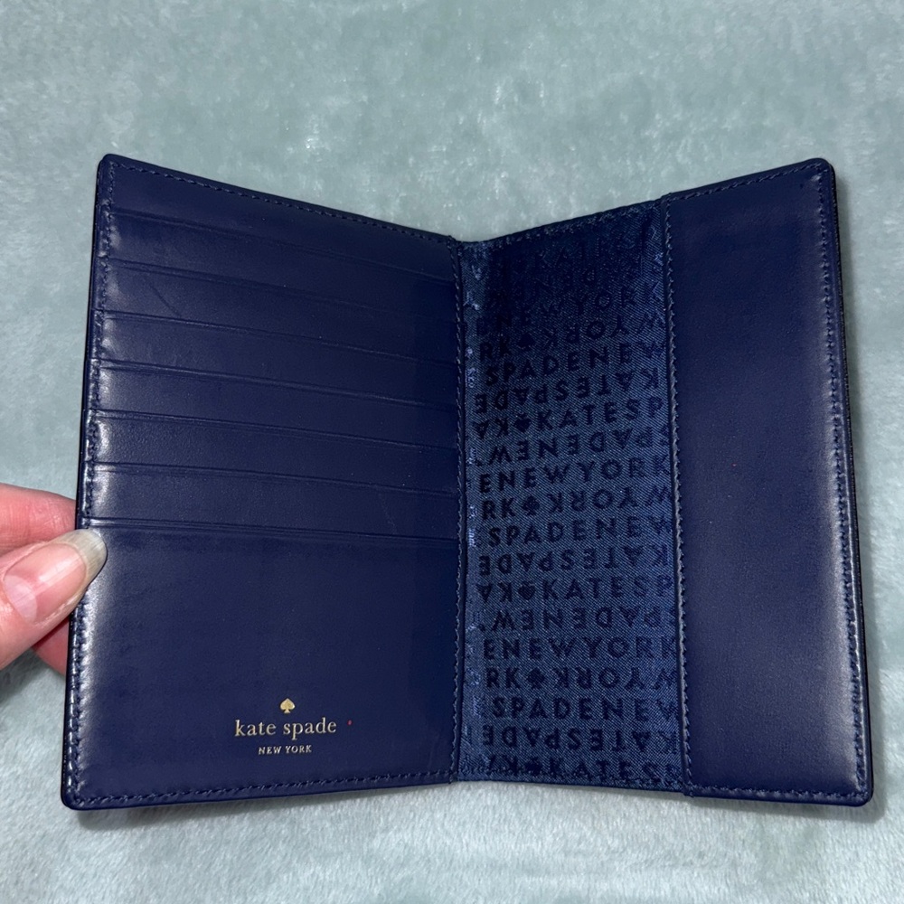 kate spade New York Spice Things Up Camel passport case. - Picture 10 of 13